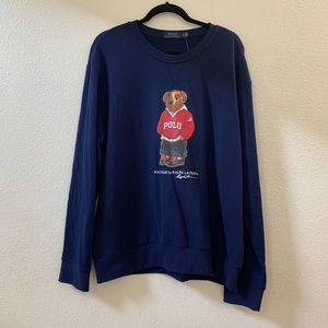 NEW Ralph Lauren Polo Bear Sweatshirt XL